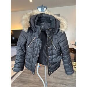 XS Zara Cropped Winter Jacket